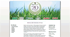 Desktop Screenshot of bioforceusa.com